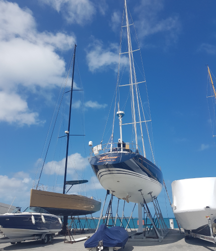 Boat in Dry Dock